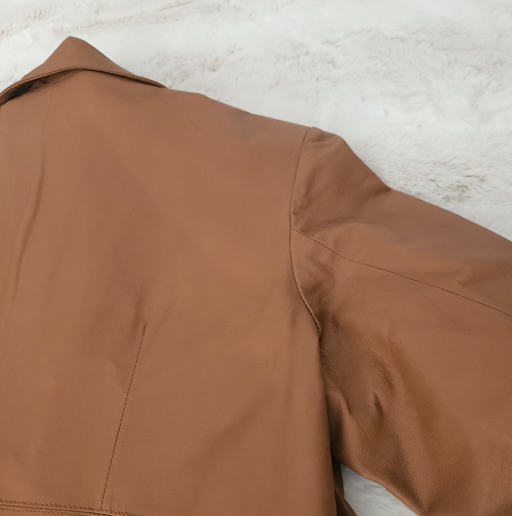 Newport News Tan Trench 48 Inch Coat In Excellent Condition. - Picture 9 of 16